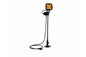 25W LED Amber Work Light w/ Goose Neck Double Ball Joint Magnetic Mount - 2250 Lumens - 120-240V AC