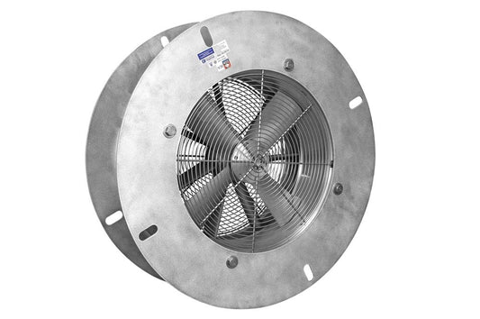 30" Pneumatic Circular Jet Fan - 16,130 CFM Max Flow - Hazardous Locations - Air Driven