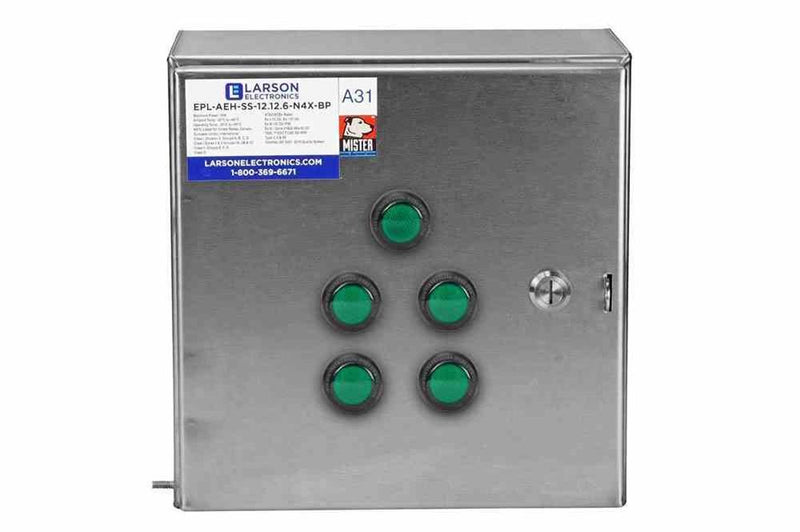 Hazloc Stainless Steel Control Light Station - C1D2 - (5) LED Pilot Lights - TB - IP66/N4X