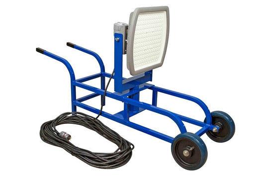 185 Watt Hazardous Location LED Light - Wheelbarrow Cart - C1D2 - ATEX - 100 foot Cord w/ EXP Plug