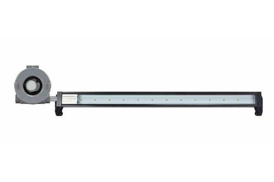 20W LED Strip Light for Hazardous Location - 24" Surface Mount Bar - Motion, Day/Night Sensor - C1D2