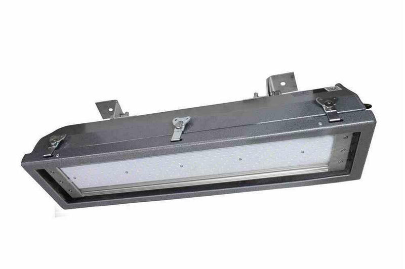 CID2 40W LED Pivoting Light - 4000 Lumen -2ft Integrated Lamp - Glass Lens Rig Light-Meets USCG Spec