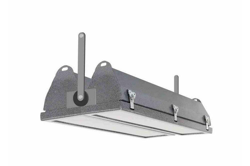 Class 1 Div 2 LED Pivoting Light - 2 foot 4 lamp - LED T series Style (fluorescent replacement)