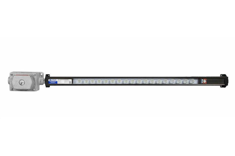 21W C1D2 LED Fixture - 3' Low Profile Light Strip - 120-240V AC/DC High Voltage - No Cord