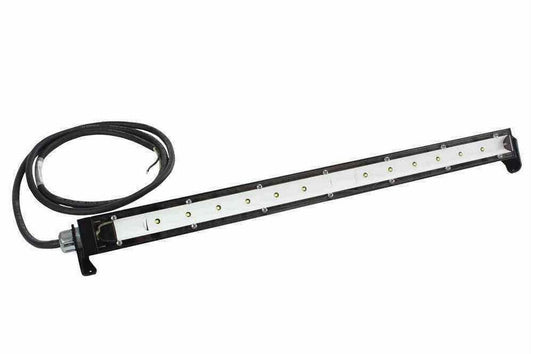 30W Low Profile Ultraviolet LED Light - Low Voltage UVA Linear Fixture - C1D2 - 1' Strip