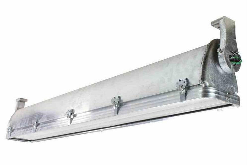 68W Explosion Proof Fluorescent Fixture - 48" Long - 6268 Lumens - F34-T8 Lamps - C1D2 - 4000K