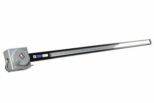 40W C1D2 120/240V LED Fixture for Hazardous Location Lighting - 4' Low Profile - No Cord - 3/4" NPT