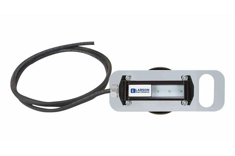 6W LED Light Fixtures for Hazardous Location Illumination - 6" 9-36V AC/DC - C1D2 - Magnet Mount