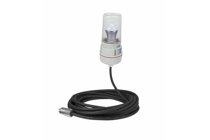 Chemical Resistant LED Light w/ 10' Cord - 1150 Lumens - C1D2/C2D2- Non-Metallic- Polycarbonate Lens