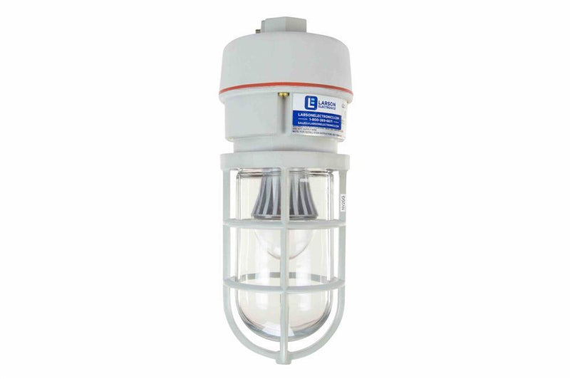 Vaporproof Colored LED Light - 7 Watts - Non-Metallic - Corrosion Resistant - Class 1, Division 2