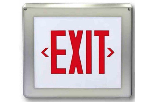 Hazardous Location Emergency Remote Exit Sign - Class I, Division 2 - NEMA 4X - 120V/277VAC