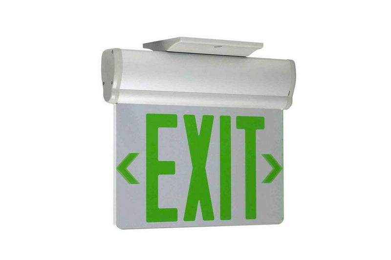 8W Explosion Proof LED Exit Sign - C1D2 - Low Voltage - End, Ceiling, Back Mount - IP54