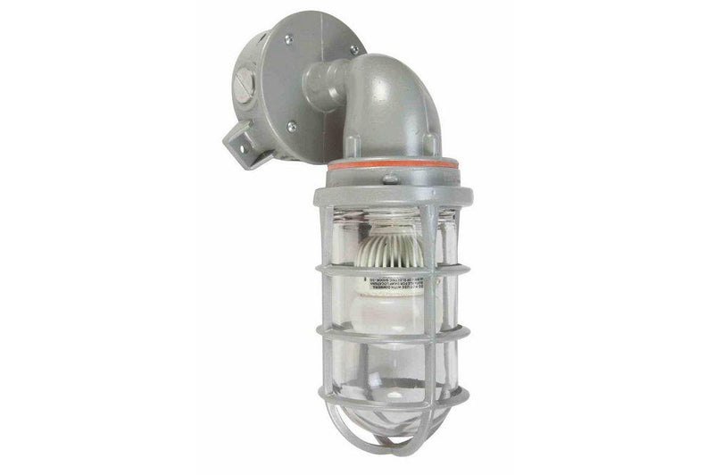 13W Hazardous Location LED Fixture - C1D2 - Aluminum Body - NEMA 4 - Wire Guard - Polycarbonate Lens