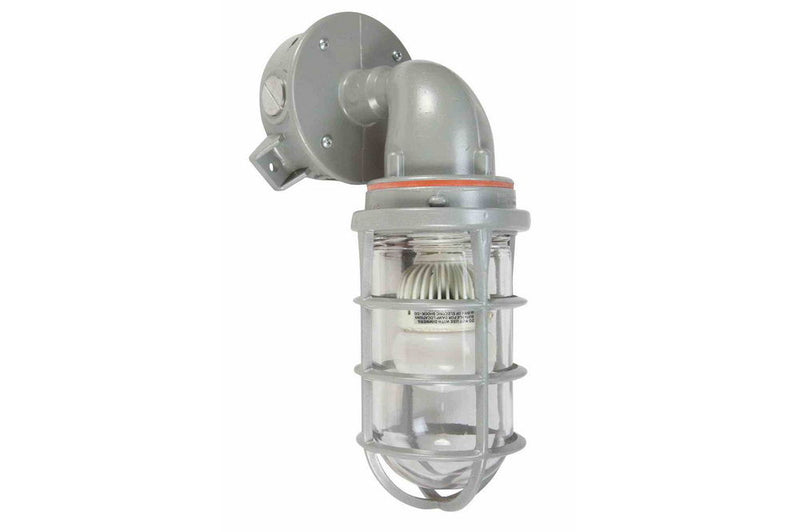 100W Hazardous Location Incandescent Light Fixture - C1D2 - 1470 Lumens - Aluminum Body - NEMA 4