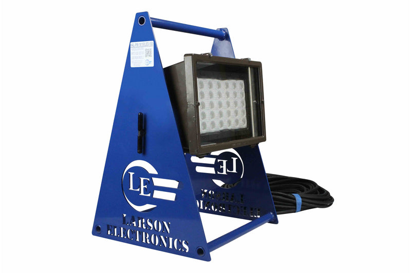 Larson 150 Watts Portable Low Voltage Hazardous Location Lighting - Aluminum Pedestal Mount - Class 1 Div 2