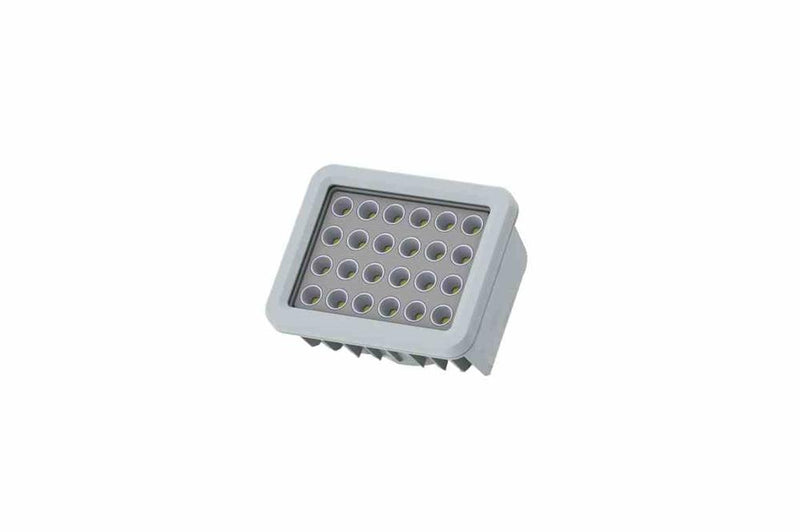 50W Hazardous Location Bulkhead LED Light - C1D2, C2D1 - 120-277V - 7,600 lms/Flat Wall Mount - IP66/Field Serviceable