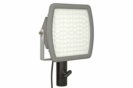 100W Hazardous Locations Low Profile LED Light Fixture - C1D2/ATEX Rated - 120/277V - Pole Top Mount