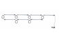 Larson 205W Hazardous Location LED String Light - (7) LED Lamps - 13' Line-in Cord - Junction Box