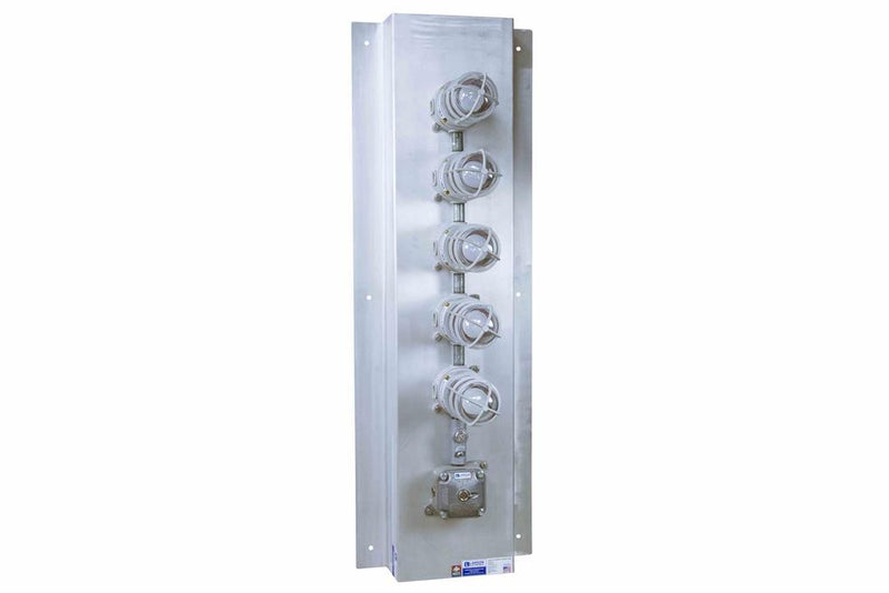 50 Watt Class 1, Division 2 LED Traffic Light - Red, Green, Blue, Amber, White - Strobe or Steady