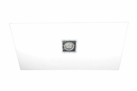 50W Low Profile Explosion Proof LED Light - 2x4 Lay-In Troffer - Class 1 Div 1&2 - Paint Spray Booth Rated - 7,000 Lumens