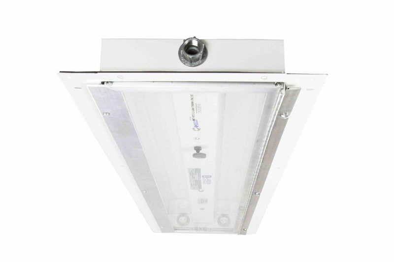 Low Profile LED Explosion Proof Light - 4' - 2 lamp - C1D2 - Paint Spray Booth Rated - 1X4 Lay-In Mounting - NO LAMPS