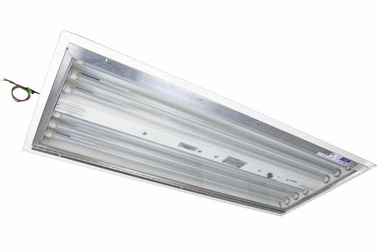 168W Hazardous Area LED Light Fixture - 6 Lamp - 21000 Lumens - Paint Spray Booth Rated