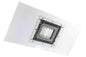 100W Low Profile Explosion Proof LED Light - 2x4 Lay-In Troffer Class 1/2 Div 1/2 Paint Spray Booth - Emergency Battery Backup