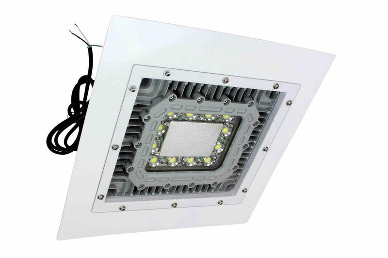 150W Explosion Proof 0-10V Dimmable LED Light - 2x2 Lay-In Troffer - C2D1&2 - Paint Spray Booth Rated