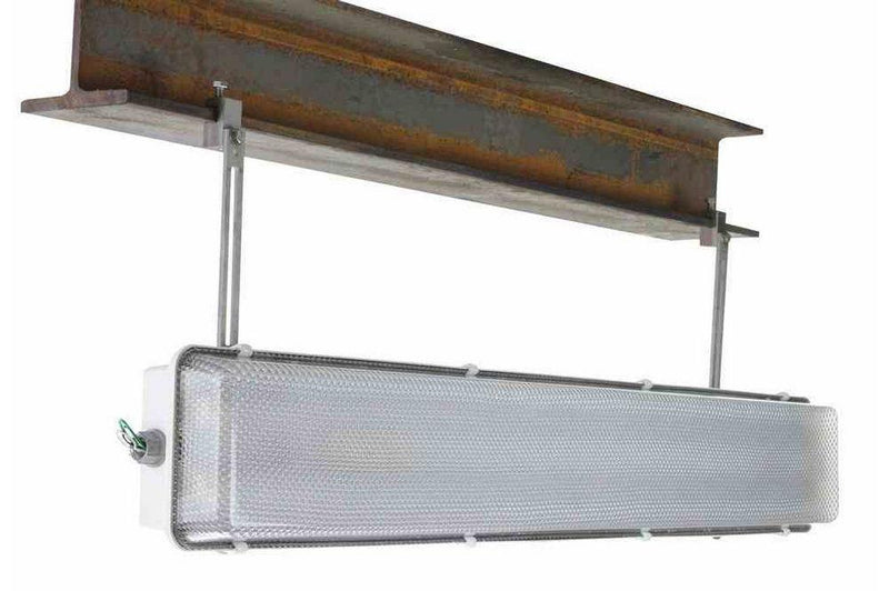 Class 1 Division 2 Hazardous Location LED Light w/ Stainless Steel I-Beam Mount Corrosion Resistant