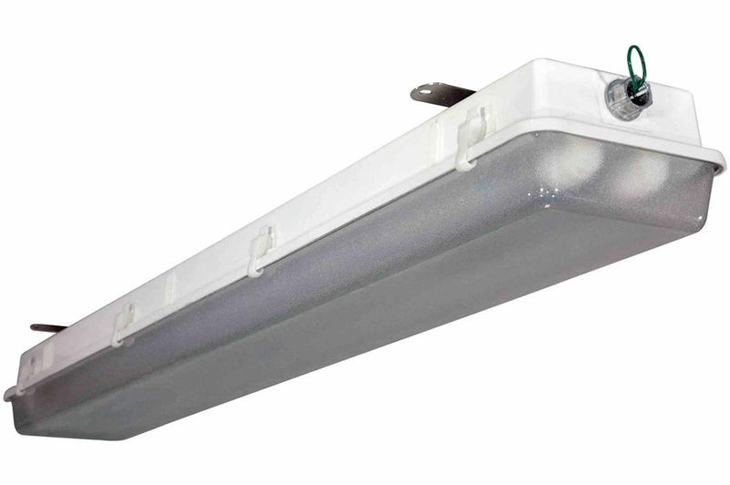 Hazardous Location Emergency LED Light - C1D2/C2D2 - 4' (2) Lamps - Battery Backup - Integrated Sensors