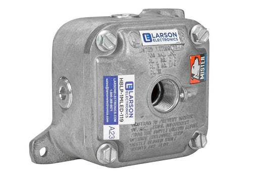 Ceiling/Flat Surface Mount Junction Box - HBLP and EPL-HB Series Explosion Proof 150 Watt High Bay