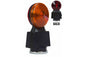 Larson Battery Powered Strobe Light - Heavy Duty Hazard Flashing Lights - RED/AMBER - HDFL-AR