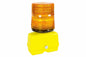 Heavy Duty Portable Warning Light - Amber Battery Powered Strobe - Visual Safety Signal Light