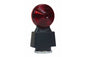 Larson Flashing hazard lights with magnetic base -Red/Red Lens - Wide Load Towing Lights