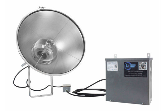 Larson Metal Halide Light w/ Remote Ballast - 1500 Watt HID - Flood Beam - NEMA 3R Ballst Box
