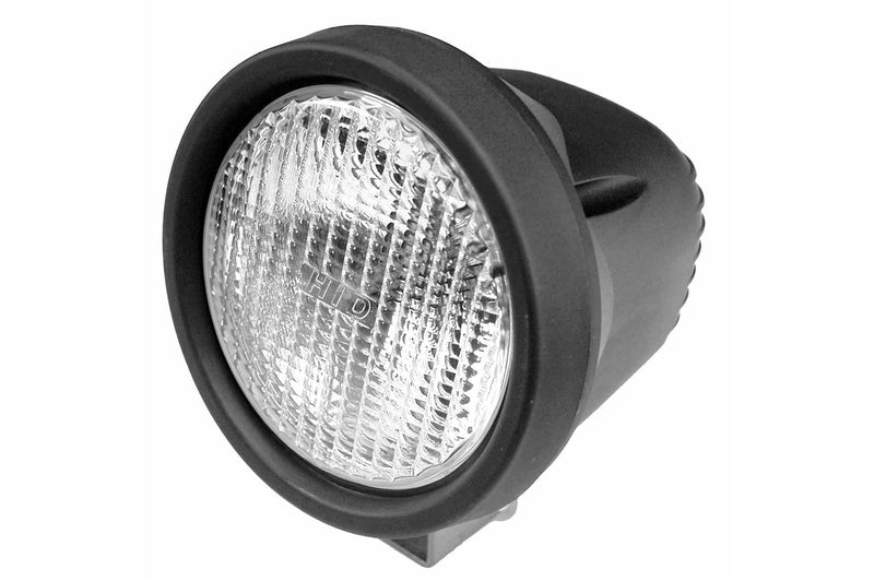 Larson HID Spotlight - 5.5" OD Round - Stud Mount - 2300' Spot Beam - Nylon Housing - 3200 Lumens