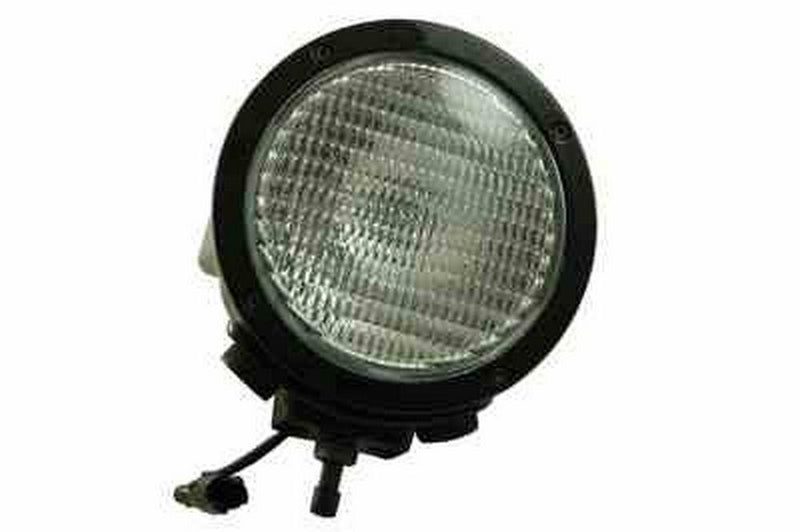 D-HID-6500-F 35 watt HID - Cast Aluminum - 6.75" round - 3200 lumen - 12V DC- FLOOD BEAM 300'X300'