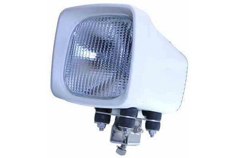 50 watt HID Boat Light - 6X6 square - 4500 lumens -12/24VDC - FLOOD 340'X340' - White