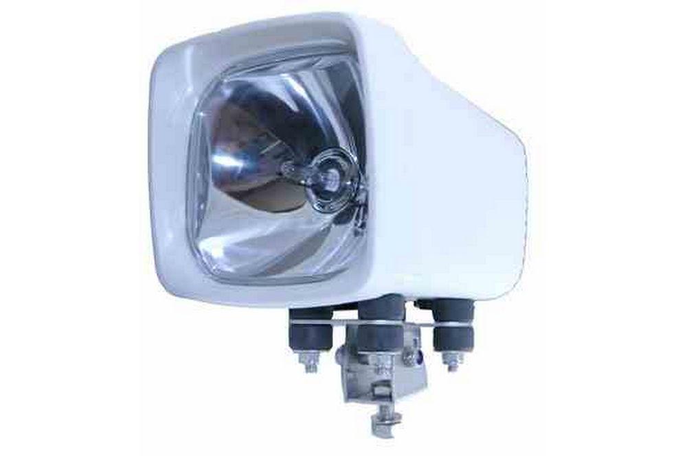 HID Boat Spotlight - 50 watt - 6.3 X 5.9 inches - 4500 lumens - 12/24VDC - SPOT 3000'X250' - White