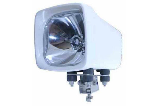 HID Boat Spotlight - 50 watt - 6.3 X 5.9 inches - 4500 lumens - 12/24VDC - SPOT 3000'X250' - White