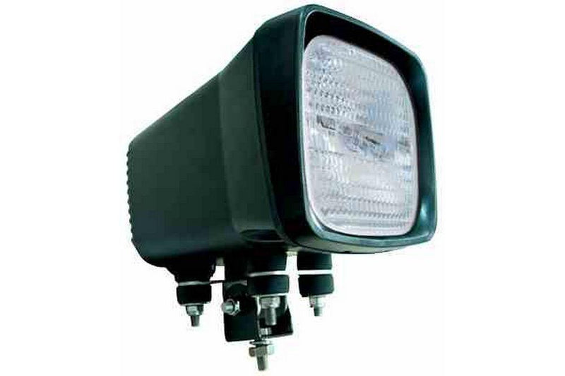 70 watt HID Equipment Work Light - 6X6 square - 6300 lumens -12/24VDC