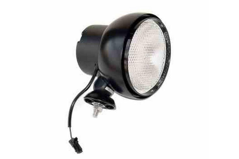 35 Watt HID Equipment Light - HID-A1830-W - 3200 lumens - black- 6" round - internal ballast