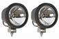 Larson (2) HID Spotlights - EACH: 5.5" OD Round - Stud Mount - 2300' Beam - Nylon Housing - 3200 Lumens