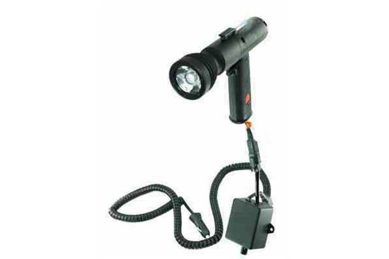 Infrared LED Handheld Spotlight w/ Inline Dimmer - Pistol Grip Spotlight w/ 16' Coil Cord - 3 Watt