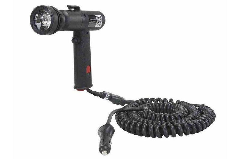 Infrared LED Handheld Spotlight - Pistol Grip Spotlight w/ 16' Coil Cord - 3 Watt