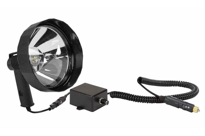 7 Million Candlepower Handheld Spotlight with Inline Dimmer - 100 Watt Halogen - Spot & Flood Combo