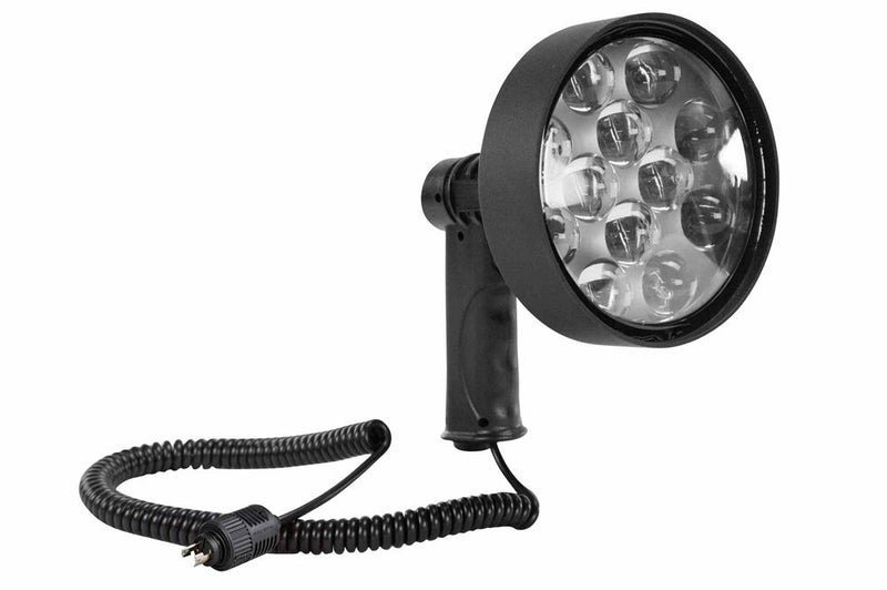 10 Million Candlepower LED Spotlight - 36 Watt - Pistol Grip - 1600 Foot Beam - 3200 Lumens - Scotty 12V Marinco Plug