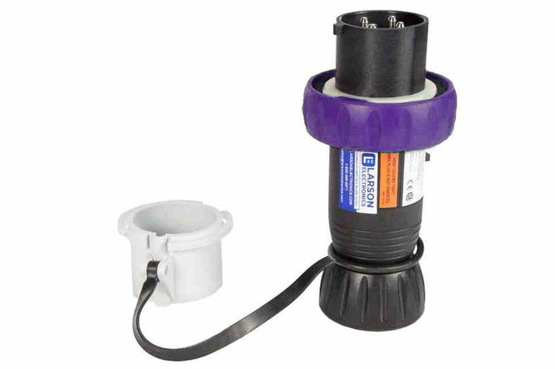 Flameproof Plug, 2-Pole 2-Wire, 16 Amp, 24V DC, ATEX IEC-Ex Rated