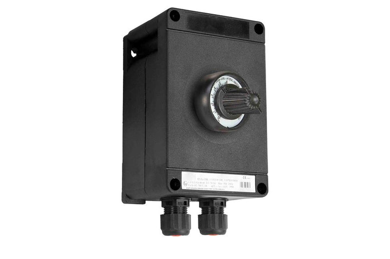 Flameproof Timer Switch - 60-Minute Timer, DPST Switch - 120-277V AC - ATEX/IECEx Rated