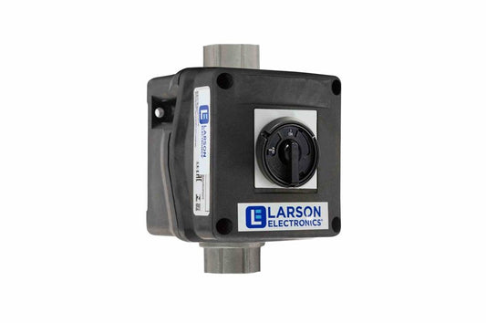Non-Metallic Explosion Proof Maintained Contact Switch - 2-Pole Selector Swtich - C1&2D2 - C3D1&2 - (2) 1/2" NPT Feed Through Hubs